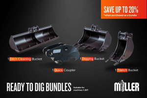 MILLER LAUNCH NEW READY TO DIG BUNDLES