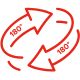 Up to 180ᵒ Rotary Actuator 