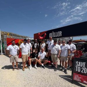 MILLER CELEBRATES ANOTHER SUCCESSFUL HILLHEAD